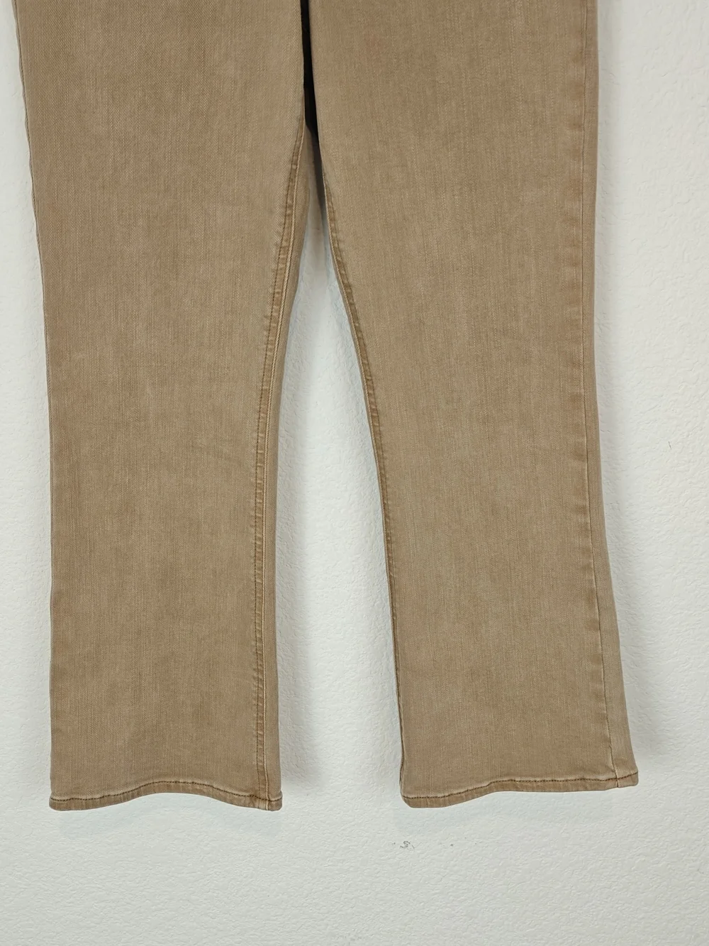 Pistola “Lennon” Mink Snow Cropped Jeans – Neutral Chic High Rise Denim Size 28 - Picture 6 of 16